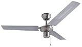 Bestron DT48C leiser Deckenventilator mit großer Flügelspannweite von Ø120cm,...