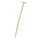 Rekord Doppelfederspatenstiel Damen (93 cm, gebogen) aus Eschenholz (lackiert),...