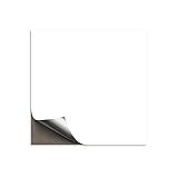 100 Stück Fliesenaufkleber weiß 15x15 cm matt, Klebefolie für Fliesen in...