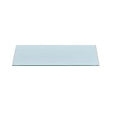 Glasschneideplatte aus Sicherheitsglas mit Silikonfüßen, transparent (1, 30 x...