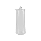 PARSA Beauty Wattepad Halter - Transparenter Acryl Organizer für Aufbewahrung...