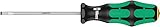 Wera 05008007001 335 Schlitz-Schraubendreher-Elektrikerklinge, 0.4 x 2.5 x 75 mm