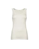 Dilling Merino Unterhemd für Damen - aus 100% Bio-Merinowolle Natur 38