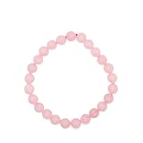 H&H Armband Naturstein Edelstein Perlenarmband Heilstein Powerarmband Kugel...