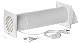 Steinberg14 Weiß 100mm Dezentrale Lüftung mit Wärmerückgewinnung -...