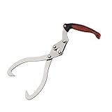 Wiltec Handpackzange mit 30 cm Klauenöffnung bis 100 kg, 44 cm Holzzange aus...