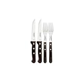 Tramontina Steakbesteck Gaucho, Set 4-teilig, mit 2 Steakmessern und 2...