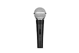 Shure SM58SE Cardioid Dynamisches Vokalmikrofon mit Eius-Schalter, eingebauter...