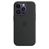 Apple iPhone 14 Pro Silikon Case mit MagSafe - Mitternacht...