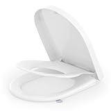 SREWOHS PRO Toilettendeckel mit Kindersitz, WC Sitz mit Absenkautomatik für...