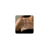 FloralGrace Strass BH Träger, Verstellbare Glitzernde Schultergurte, rutschfest...