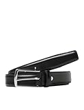 JACK & JONES Herren Legerer Echtleder Gürtel | Klassischer Leather Belt | mit...