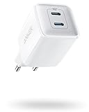 Anker 521 Ladegerät, Anker Nano Pro, Kompaktes 40W PIQ 3.0 Dual-Port USB-C...