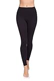 Soft Sail Damen Leggings, hohe Taille, Bauchkontrolle, weiche Baumwolle Gr. 40,...