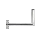 Premium X 45cm Wandhalter Aluminium SAT Wand-Halterung für Satellitenschüssel...