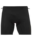 VAUDE Radunterhosen Herren kurz, Men's Bike Innerpants III Black M, gepolsterte...