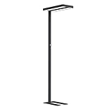 NCC-Licht LED Stehleuchte Lara Schwarz Up & Down 2 x 40W 8800lm Neutralweiß...