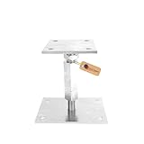 GeZu Impex Pfostenträger Konrad verstellbar M20 x 200 mm, 80 & 160 mm