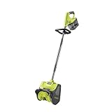 RYOBI 18 V ONE+ Akku-Schneebürste / Schneefräse RY18ST25A-0 (25cm Räumbreite,...