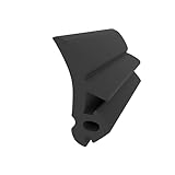 Anschlagdichtung für KBE und VEKA Fenster - Schwarz - 5 Meter - Fensterdichtung...