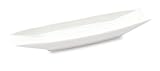 Bull & Bear Oliven-/Snackschale 'White', Porzellan, 28,5 x 7,5 x 3 cm
