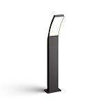 Philips Outdoor Splay LED Wegeleuchte, 12W, Anthrazit, warmweißes Licht 2.700K,...