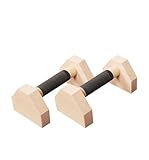Handstand Stütze, PowerBars Holz-Parallettes, gelenkschonende...