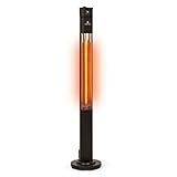 blumfeldt Heat Guru Plus Standheizstrahler - Stand Heizstrahler mit 2000 W...