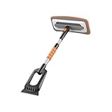 Autodach-Schneeräumer – 90cm Aluminium Schneeschaber mit Ergonomischem Griff...