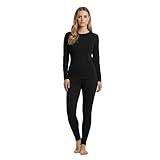 BestSale247 Damen Mädchen Merino Wolle Thermo Unterwäsche Set (Hemd + Hose)...
