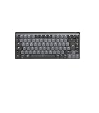 Logitech MX Mechanische kabellose Mini-Tastatur mit Beleuchtung, Taktile leise...