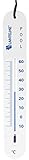 Lantelme Poolthermometer weiß Schwimmbad Pool Teich Thermometer sinkend Analog...
