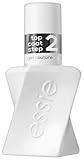 essie langanhaltender Nagellack Top Coat mit glänzendem Finish, Maniküre ohne...