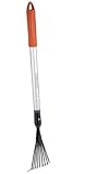 Black+Decker Rechen - Teleskopisch 78-111 cm - Aluminiumstiel und...
