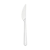 daybays Plastikmesser Mehrwegmesser 100 Stk. Transparent Plastikbesteck Mehrweg...