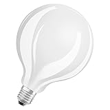 OSRAM LED Star GLOBE125, matte Filament LED-Lampe in Globe Form mit 125mm...