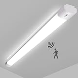 LEOEU 20W LED Feuchtraumleuchte mit Bewegungsmelder, 2200LM 58CM LED Röhre,...