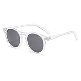 Long Keeper Vintage Sonnenbrille Rund Klein Rahmen Runde Brille UV400 Retro...