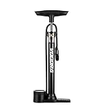 Fahrradpumpe VOGORA mit Digitales Präzisions-Manometer, 160 PSI Luftpumpe...