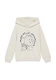 s.Oliver Oversized Hoodie mit Frontprint wollweiß 104/110