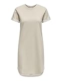 JDY Damen JDYivy S/S Dress Jrs Noos L ssiges Kleid, Chateau Gray, XL EU