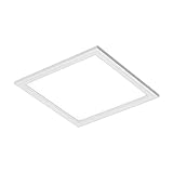 BRILONER - LED Deckenlampe flach, neutralweiße Lichtfarbe, 12 Watt, 1300 Lumen,...