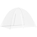 vidaXL Moskito-Netzzelt Mongolisch 220 Mesh Weiß 200x150x140 cm, Moskito Netz,...