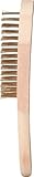 BRILLIANT TOOLS BT706009 Messing-Handdrahtbürste, 4-reihig, 290 mm [Powered by...