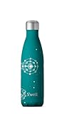 S'well Edelstahl-Wasserflasche, 482 ml, Himmelgrün, dreilagig, vakuumisolierte...