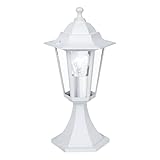 EGLO Außen-Sockellampe Laterna 5, 1 flammige Außenleuchte, Sockelleuchte aus...