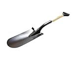 Drainagespaten mit Wahl zwischen Fiberglas- oder Holzstiel, 36 cm Arbeitsteil,...