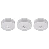 Brennenstuhl Rauchmelder Set, 3X RM C 9010 mit austauschbarer Batterie (geprüft...