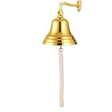 Assorted Collections Messingglocke mit Holzgriff | Glocke der letzten Bestellung...