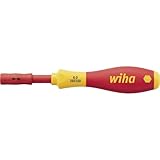 Wiha Schraubendreher mit Bithalter SoftFinish® electric slimVario für slimBits...